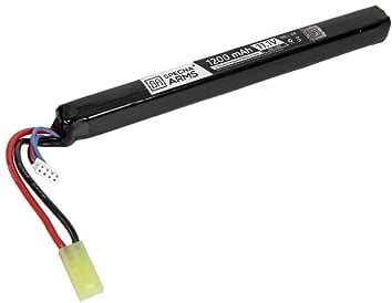 Batterie LiPo 11.1V 1200mAh 20C/40C - Tamiya sous Le Couvert des répliques AK