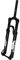 REDURO Zoom 862 AIR 27,5 Zoll Fahrrad Federgabel Luft Gefedert Lockout 1 1/8 Schaft Schwarz