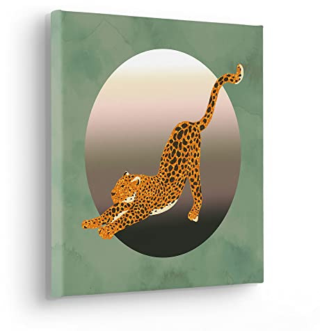 Komar Keilrahmenbild im Echtholzrahmen - Streched - Größe 30 x 30 cm - Wandbild, Kunstdruck, Wanddekoration, Design, Wohnzimmer, Schlafzimmer