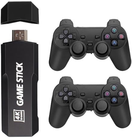KINMRIS X2 Plus Retro Konsole Spielekonsole 128G 51000 Spielens 4K USB Wireless 40+ Emulatoren, Videospielkonsole Retro TV Spielkonsole HDMI-kompatible Videospiel-Sticks