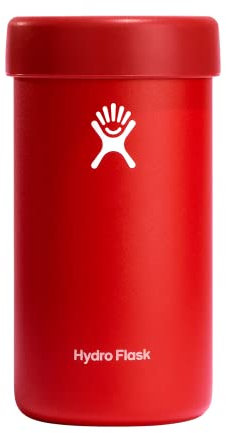 Hydro Flask 16 oz Tall Boy Stainless Steel Reusable Can Holder Cooler Cup Goji - Vacuum Insulated, Dishwasher Safe, BPA-Free, Non-Toxic