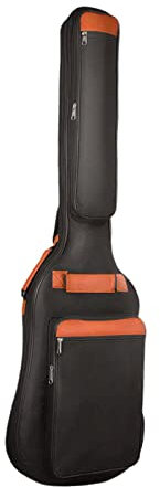 Dickly Borsa per basso elettrico portatile, zaino tracolla regolabile in tessuto Oxford custodia da viaggio resistente custodia per chitarra