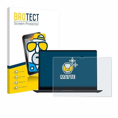 BROTECT Entspiegelungs-Schutzfolie für Samsung Galaxy Book4 Ultra 16 Matte Displayschutz-Folie, Anti-Reflex, Anti-Fingerprint