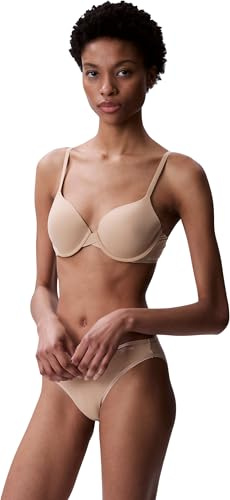 Calvin Klein Damen Plunge BH Lightly Lined Größenverstellbar