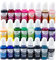 SUCHUANGUANG 24 Colors Art Ink Alcohol Resin ment Kit Liquid Resin Colorant Dye Ink Diffusion for UV Resin Coloring Concentrated Color Essence
