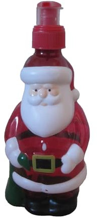 Premier Christmas Soap Dispenser with Novelty Santa Claus Decoration, 310ml, Red