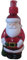 Premier Christmas Soap Dispenser with Novelty Santa Claus Decoration, 310ml, Red