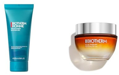 Aqua Fitness Shower Gel 200ml + Blue Therapy Revitalize DayCr P50ml