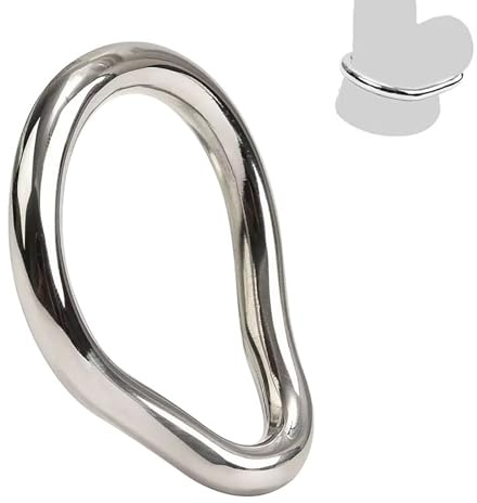 Metall Penis Ringe Penisring Cockringe Für Männer Hoden,Cockring Penis Bondage Verbesserung Erektion Und VerläNgerung Zeit Sex Spielzeug 7 Verschiedene Größen Penis Ring (45mm)