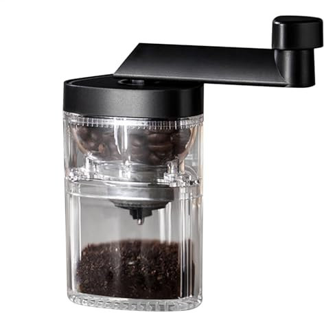Hand Coffee Grinder - Grinder Burr, Coffee Grinder Manual | Very Efficient For Hand Grinder Highly Consistent Easy Grip Design Numeric Adjustable Coffee Grinder