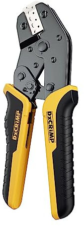 DxCRIMP Crimp Tool Mini-Fit Jr Kit,with 12 Types 2-10 Pin Molex 4.2mm Connector,Wire Gauge 18-26 AWG w/Remove Tool,Crimping Tool (32-20 AWG) Compatible JST, KF2510, AMP, Dupont,RC Servos,Futaba.