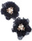 PACKOVE 2pièces Accessoires De Cheveux Tissu Pour Broches Et Décorations Élégantes Ornements Pour Artisanales Et Vintage