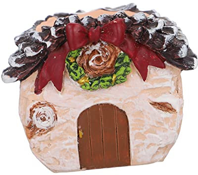 Abaodam Maceta Decorativa de Cactus Forma de Casa Adorable Decoración de Escritorios y Plantas de Interior y Exterior