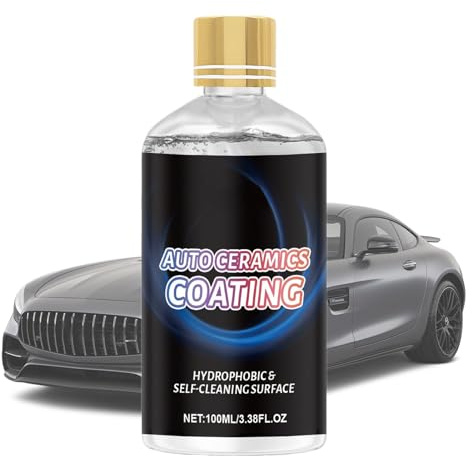 Hitburu Recubrimiento Cerámico Para Coches | 100ml Protector Impermeable Para Pintura De Vehículos,Líquido de Pulido para Carrocería | Para Propietarios De Camiones Profesionales Del Detallado DIY