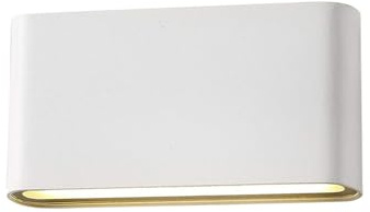12W LED-Wandleuchte, Innen & Aussen, 3 CCT, IP65, Aluminium-Gehäuse Weiß | Wandleuchte Innen Wandleuchte Aussen 3 Lichtfarben Warmweiß 3000K /Neutralweiß 4500K/ Kaltweiß 6000K Aluminium Wandleuchte