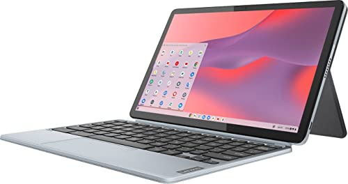 Lenovo - IdeaPad Duet 3 Chromebook - 11.0 (2000x1200) Touch 2-in-1 Tablet - Snapdragon 7cG2-4G RAM - 128G eMMC - with Keyboard - Misty Blue (Renewed)