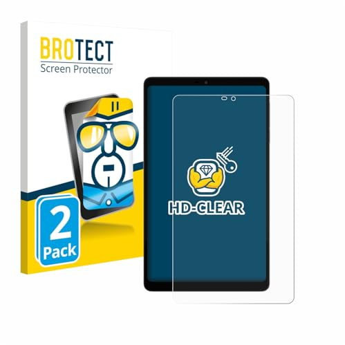 BROTECT Schutzfolie für Alldocube iPlay 60 mini | 2 Stück Transparenter Displayschutz Made in Germany Klare Displayschutz-Folie Clear Einfache Montage Case-Friendly
