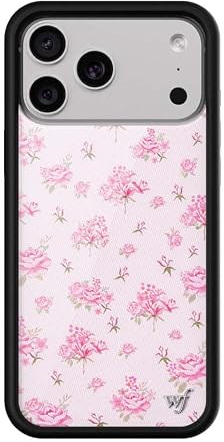 Wildflower Schutzhüllen – kompatibel mit iPhone 17 Pro Max – Vergissmeinnicht Blumenmuster, Rosa