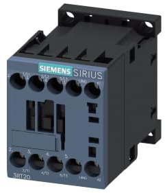 Siemens 3RT2 Schütz 110V ac-Spule, 3-polig, 690V / 6.7 A 110V 55 kW 1 Schließer Motorsteuerung, Umkehrend