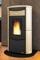Termostufa a pellet ventilata Jole idro rivestimento esterno in maiolica