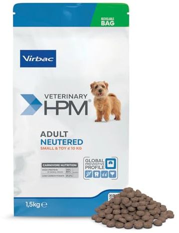 VIRBAC HPM Canine Adult NEUTERED SMALL Toy 1,5KG