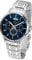JACQUES LEMANS Herrenuhr Sydney Metallband massiv Edelstahl Chronograph 1-1542I