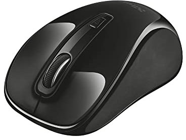 Trust Xani Mouse Ottico Compatto Wireless con Tecnologia Bluetooth, Nero