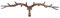 Esschert Design Extra Large Deer Antler Coat Hook by
