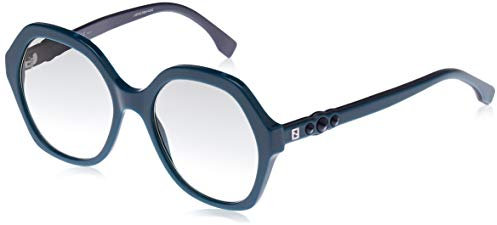 Fendi Sonnenbrille FF 0270/S ZI9/9O Groß Sonnenbrille 56, Blau
