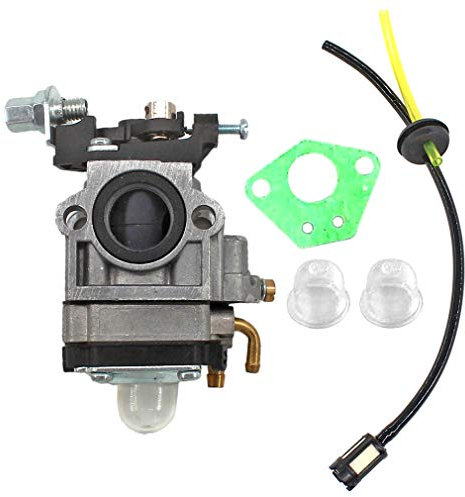 AISEN Vergaser mit Benzinschlauch Filter Satz für Nemaxx MT52 4in1, MT22 2in1 / Hecht 146 BTS Motorsense