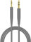 Cables de repuesto estéreo macho de 3,5 mm a 2,5 mm para auriculares Bose Oe2 / Oe2i / AE2 /QC25 QC35 (gris)