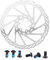 Fahrrad Bremsscheibe, Edelstahl Bremsbelag Mit 6 Schrauben Bremsscheiben Hinten Vorne Fahrradzubehör Scheibenbremsen Für Rennrad Mountainbike Dirt Bike Kart Organischen Semi Metallischen Gesinterten