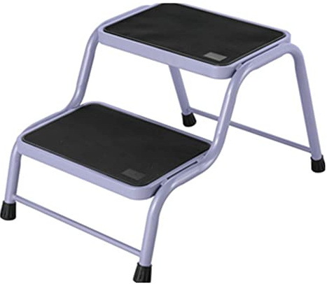 Hi-Gear Double Caravan Steps in Grey with Non-slip Steps and Feet, Portable Steps for your Caravan or Motorhome Entrance, Caravan Accessories, Caravan Equipment