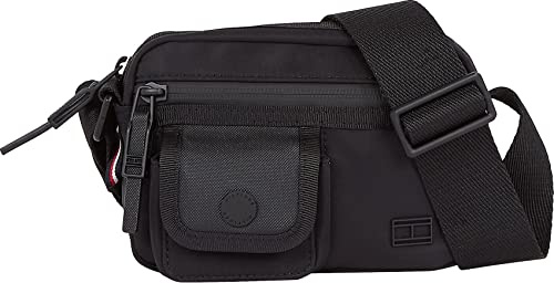 Tommy Hilfiger Umhängetasche Iconic Tommy Camera Bag Black schwarz