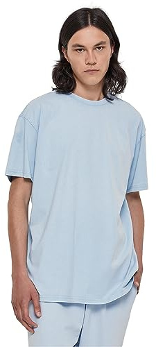 Urban Classics Herren T-Shirt Heavy Oversized Acid Wash Tee balticblue 4XL