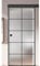 HORI® Glasschiebetür im Loft-Design Lofttür Industrial Design 2060 x 940 mm I DIN links/rechts verwendbar