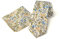 Spring Notion Herren Floral Krawatte und Einstecktuch Einstecktuch Set, 63-gelb Blau, Einheitsgröße