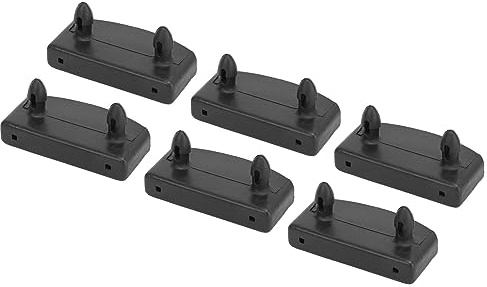 Luqeeg 20Stück Kunststoff-Endkappen für Lattenroste, Bettlatten Kunststoff Mittelkappe, Plastic Connector Möbel Zubehör, Halterung zur Sicherung von Holzlatten Bettkasten