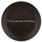 KASANOVA Piatto frutta nero con scritta 19,5 cm in stoneware nero Tavola