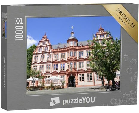 Puzzle 1000 Teile XXL „Gutenberg-Museum in Mainz, Deutschland“ – aus der Puzzle-Kollektion Mainz