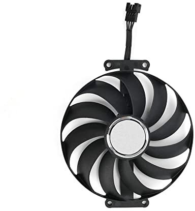 RAKSTORE CF1010U12S Graphics Card Cooling Fan Compatible with ASUS STRIX RTX 3070 3070 Ti RTX 3080 3080 Ti RTX3090 RTX 3060 Ti RX6800 RX6700XT Cooler Fan (A)