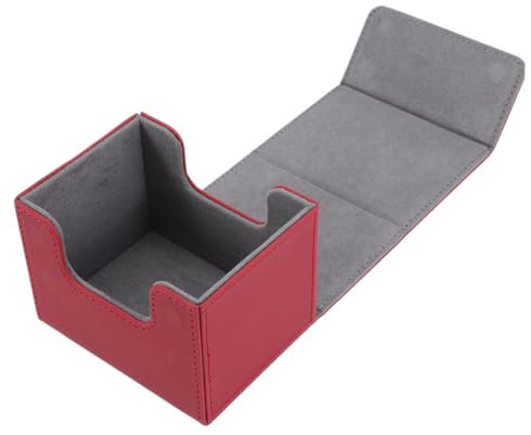 SAFIGLE Kasten Aufbewahrungsbox für Karten Kartenspiel-Deck-Box Aufbewahrungshalter für Spielkarten trading card box trading card hüllen Schreibtisch Klipp Manager Kartenspielen