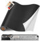 Kunstleder Selbstklebend Schwarz, 40 x 200cm Leder Reparatur Set für Möbel, Sofa, Autositze, Taschen - Renovierung Kit (Schwarz)