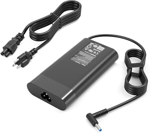 150W AC Adapter for HP ZBook 15 16 17 15U 15V G7 G3 G4 G5 G6 G8 G9 ZBook Studio G3 G4 G5 G6 G7 G8 Victus Pavilion Fury 15 17 TPN-CA11 TPN-DA09 Gaming Power Charger Supply 7.7A