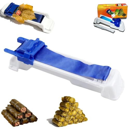 Lumpia Roller Machine, Spring Roll Maker Machine, Vegetable Meat Rolling Tool, Multi-functional DIY Plastic Eggroll, For Egg Roll Wrapper, Sushi, Cabbage Rolls (1Pcs)
