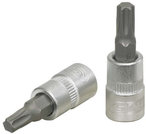 KS Tools 911.1445-E Douille tournevis TORX 25-1/4'' - CHROMEmat - sur support