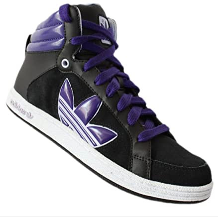 Adidas Damen Sneaker CAMPUS TREFOIL ST MID ,G51036 ,Schwarz ,Gr:3 1/2