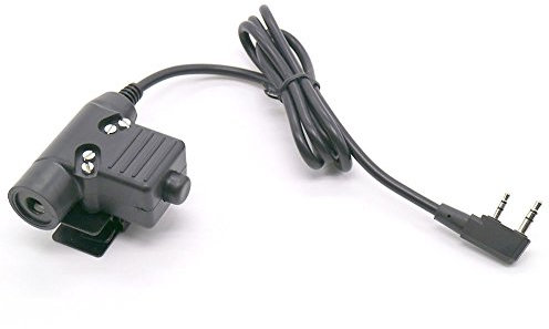 WishRing Z-tactical U94 PTT Military Adapter Mobile Version PTT for Kenwood Radio 2 PIN