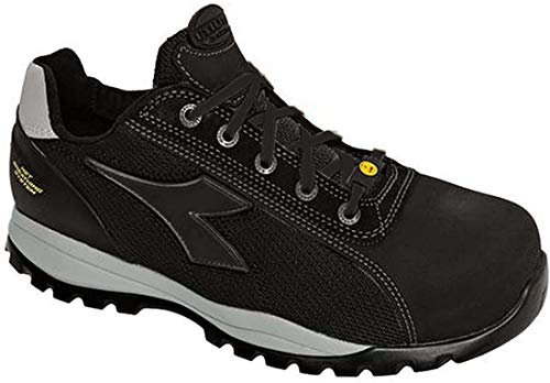 Utility Diadora Glove Net Low Pro S1p Hro Sra Esd, Scarpe Antinfortunistiche Unisex - Adulto, Nero, 48 EU