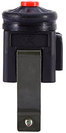 Keenso Bouton de klaxon de guidon universel de 22 mm, Interrupteur Poussoir Filaire